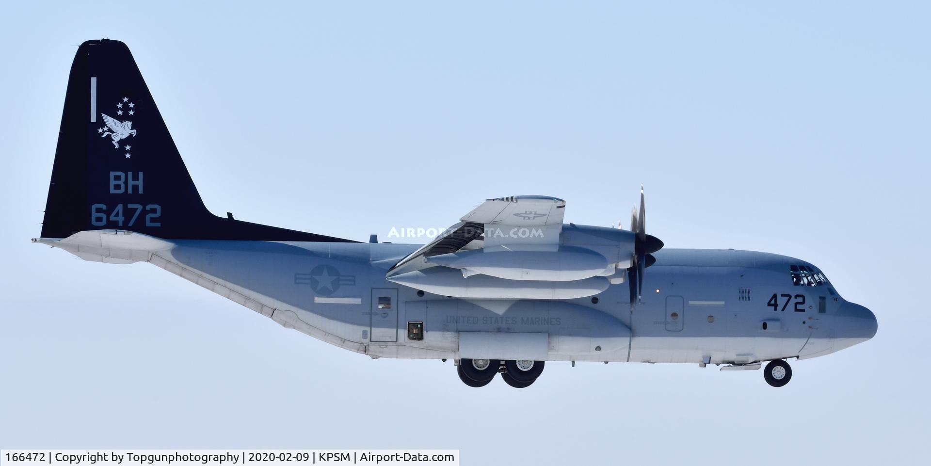 166472, Lockheed Martin KC-130J Hercules Hercules C/N 382-5543, OTIS04, based out of Cherry Point