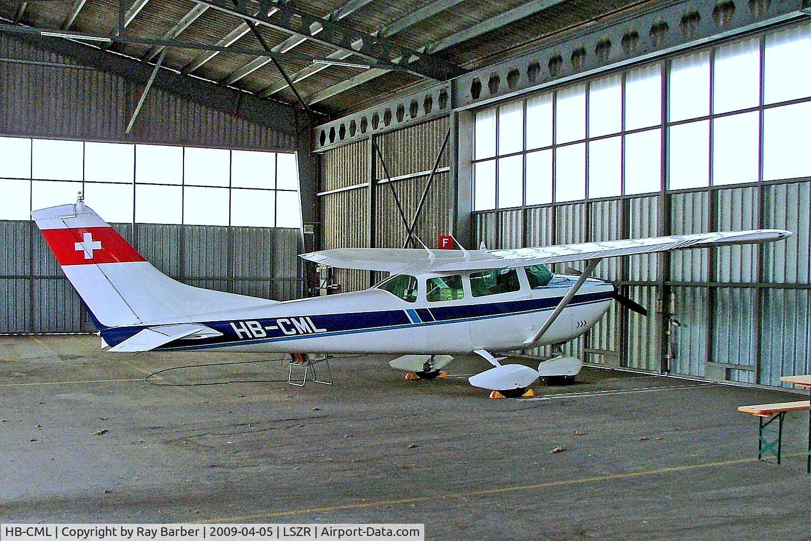 HB-CML, 1963 Cessna 182F Skylane Skylane C/N 18254812, HB-CML   Cessna 182F Skylane [182-54812] Altenrhein~HB 05/04/2009