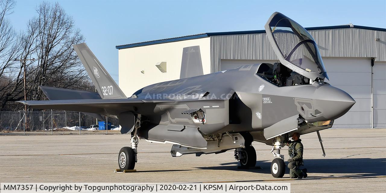 MM7357, Lockheed Martin F-35A Lightning II C/N AL-7, Italian F-35