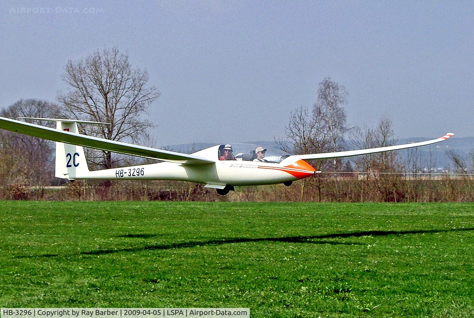 HB-3296, 2000 Schempp-Hirth Duo Discus C/N 244, HB-3296   Schempp-Hirth Duo Discus [244] Amlikon~HB 05/04/2009