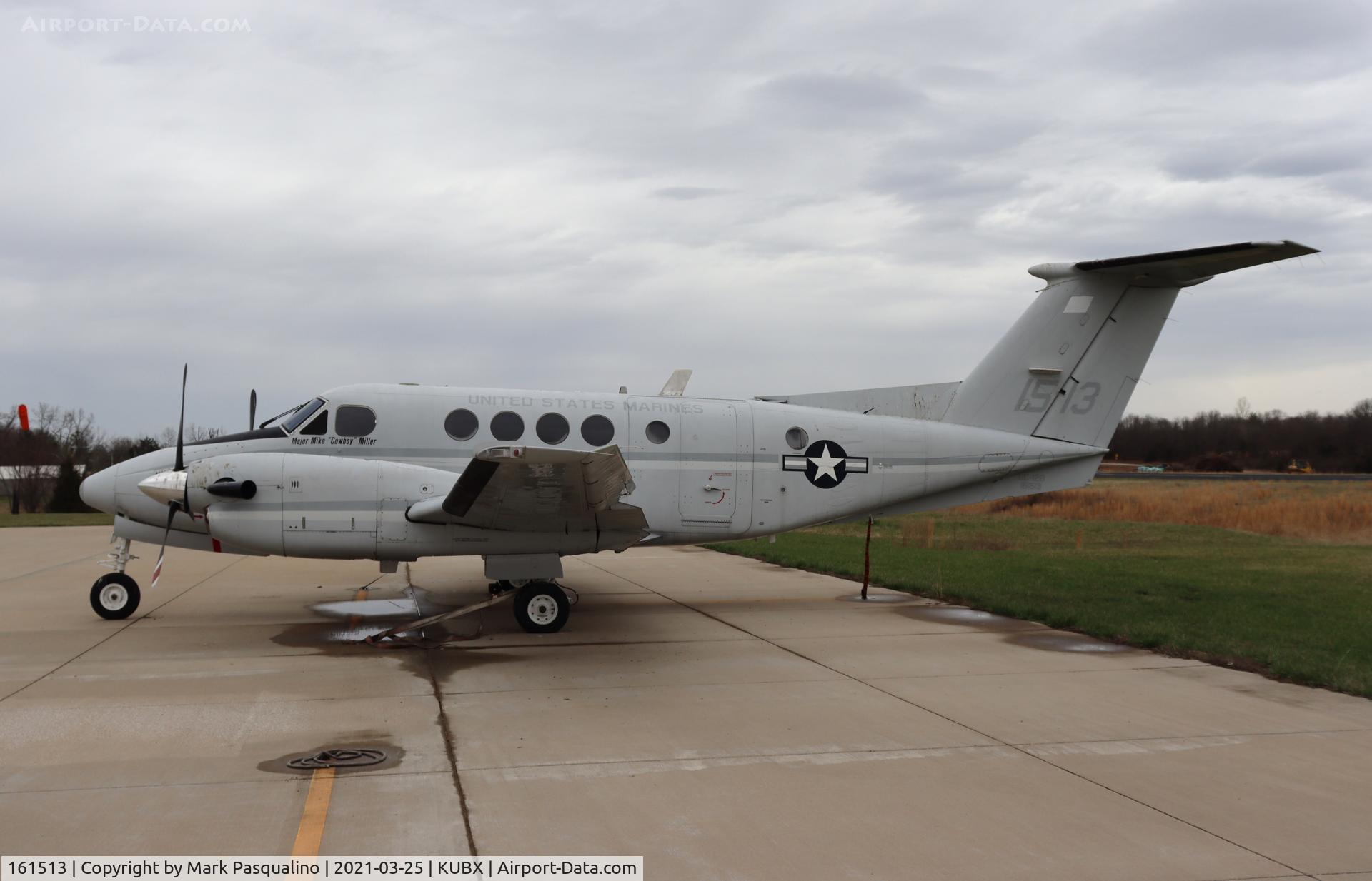 161513, Beech UC-12B Huron (200 King Air) C/N BJ-61, Beech UC-12B