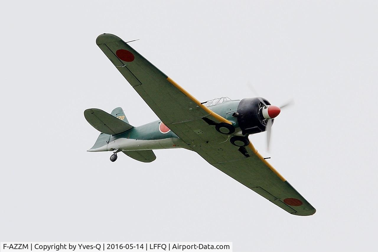 F-AZZM, 2000 North American AT-6B Texan C/N SA-32, North American AT-6B Texan, On display, La Ferté-Alais airfield (LFFQ) Air show 2016