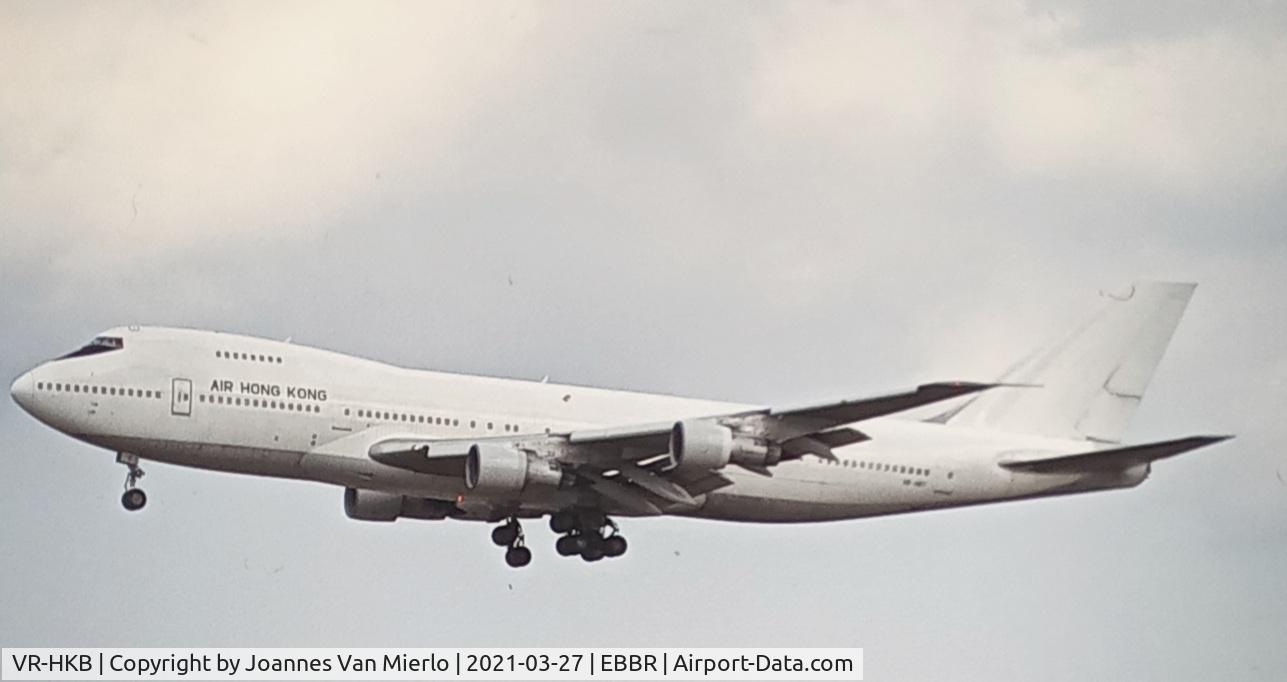 VR-HKB, 1969 Boeing 747-121 C/N 19642, scan from slide