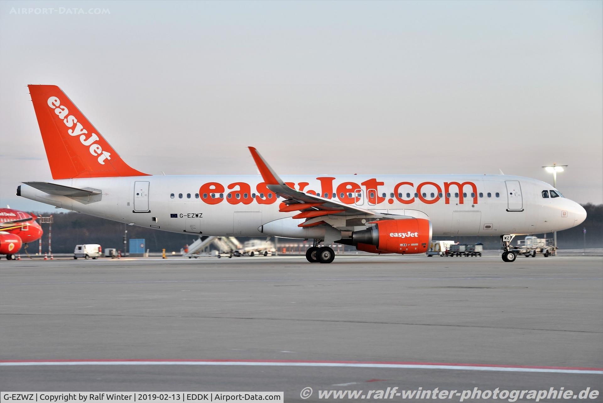 G-EZWZ, 2014 Airbus A320-214 C/N 6353, Airbus A320-214(W) - U2 EZY easyJet - 6353 - G-EZWZ - 13.02.2019 - CGN
