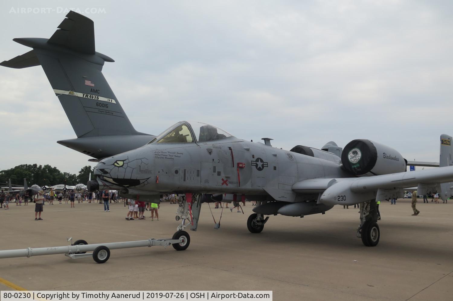 80-0230, 1980 Fairchild Republic A-10C Thunderbolt II C/N A10-0580, 1980 Fairchild Republic A-10C Thunderbolt II, c/n: A10-0580