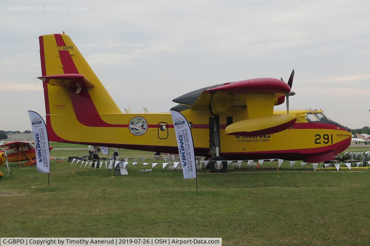 C-GBPD, 1985 Canadair CL-215-V (CL-215-1A10) C/N 1084, 1985 Canadair CL-215-V (CL-215-1A10), c/n: 1084