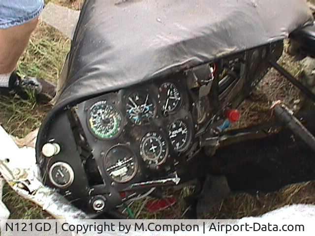 N121GD, 1994 Bushby Mustang II C/N M-II-1217, instrument panel