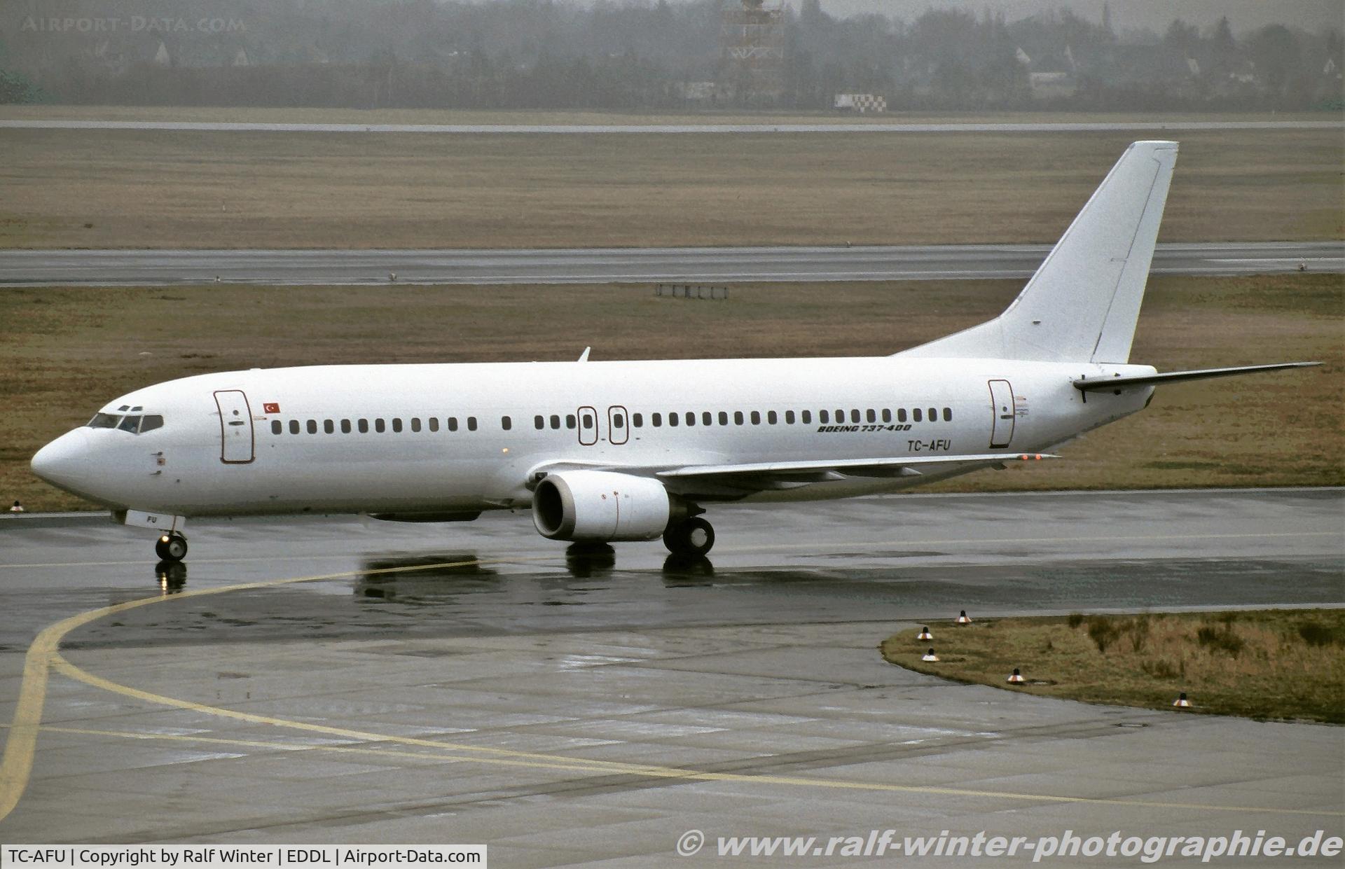 TC-AFU, 1993 Boeing 737-4Y0 C/N 26081, Boeing 737-4Y0 - PC PGT Pegasus Airlines White - 26081 - TC-AFU - 04.1997 - DUS
