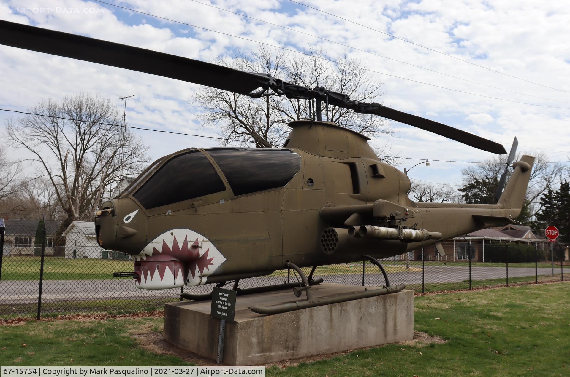 67-15754, 1967 Bell AH-1S Cobra C/N 20418, Bell AH-1S Cobra Located at the Illinois State Military Museum