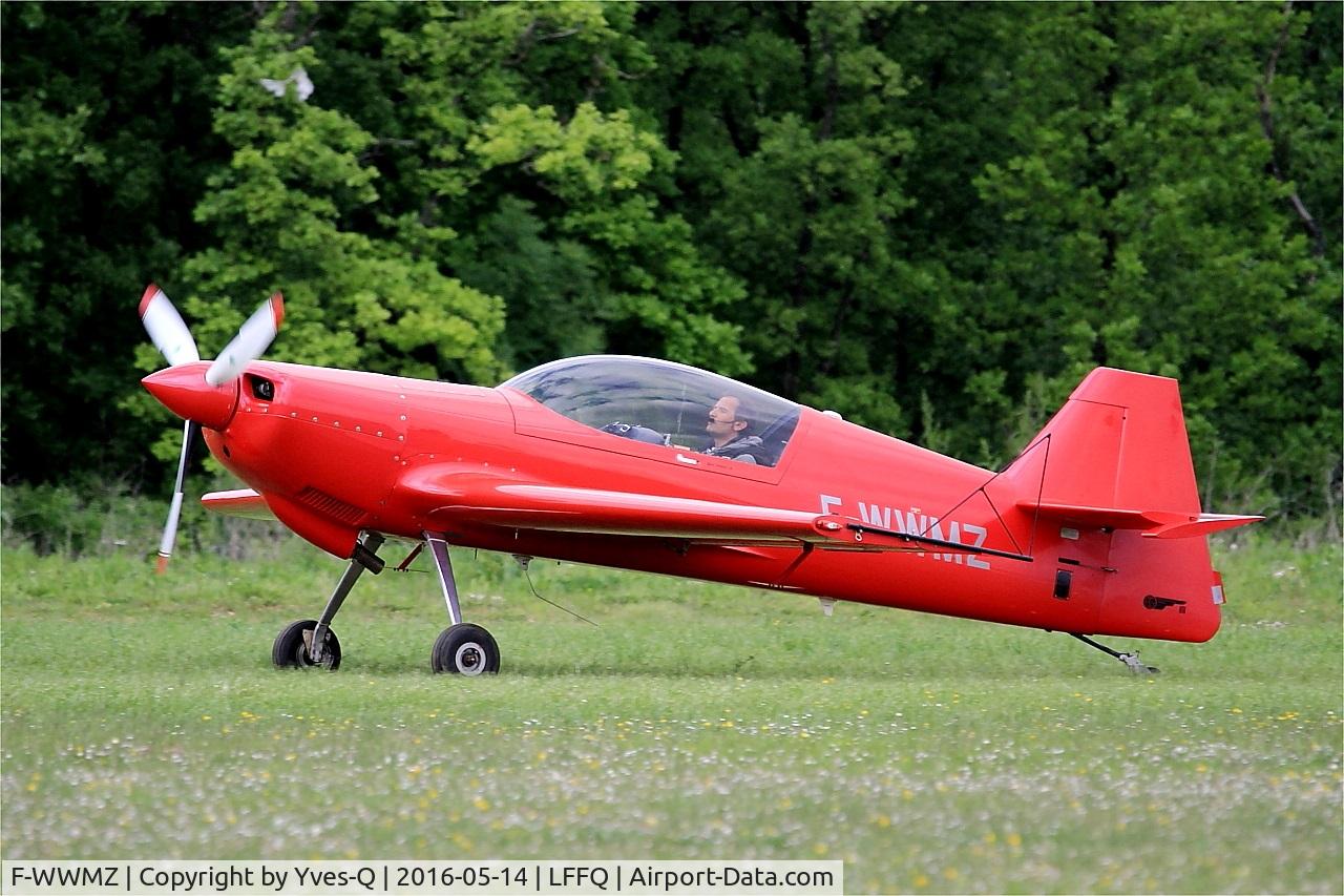 F-WWMZ, Mudry Cap 222 C/N 001, Mudry Cap 222, Taxiing to parking area, La Ferté-Alais airfield (LFFQ) Air show 2016