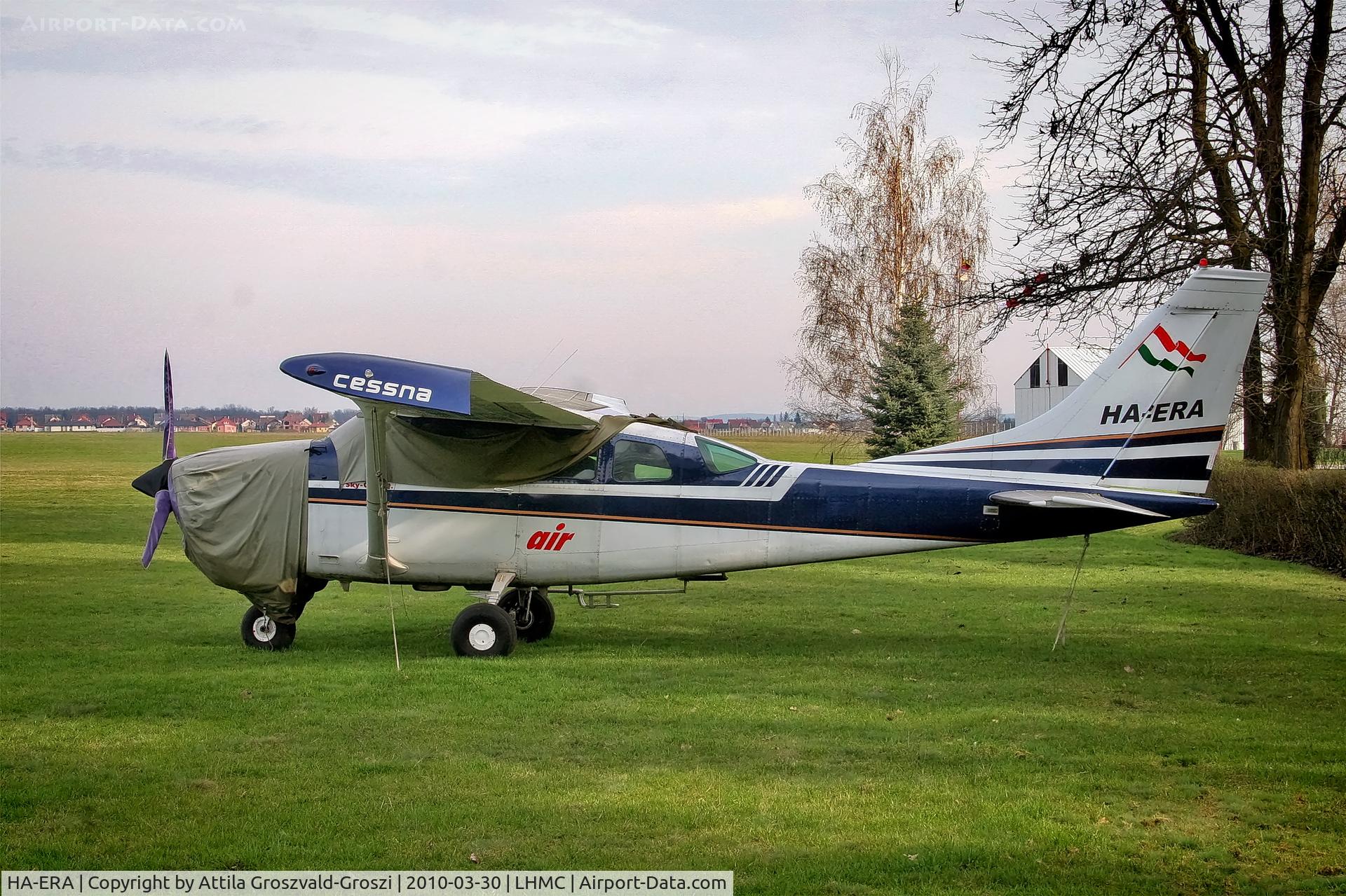 HA-ERA, 1975 Cessna U206F Stationair Stationair C/N U20602718, LHMC - Miskolc Airport, Hungary
