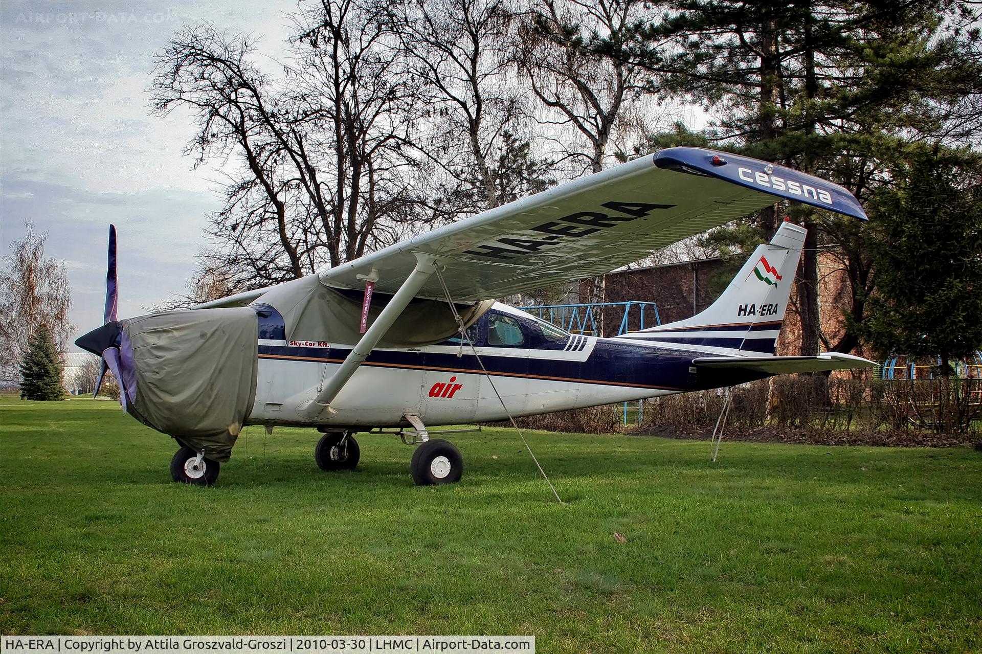 HA-ERA, 1975 Cessna U206F Stationair Stationair C/N U20602718, LHMC - Miskolc Airport, Hungary