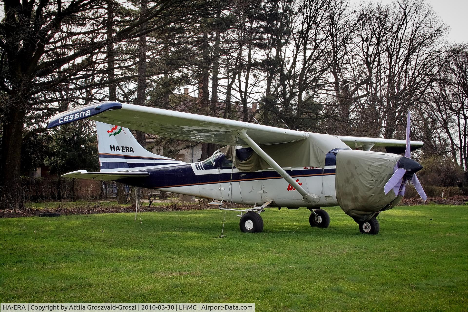 HA-ERA, 1975 Cessna U206F Stationair Stationair C/N U20602718, LHMC - Miskolc Airport, Hungary