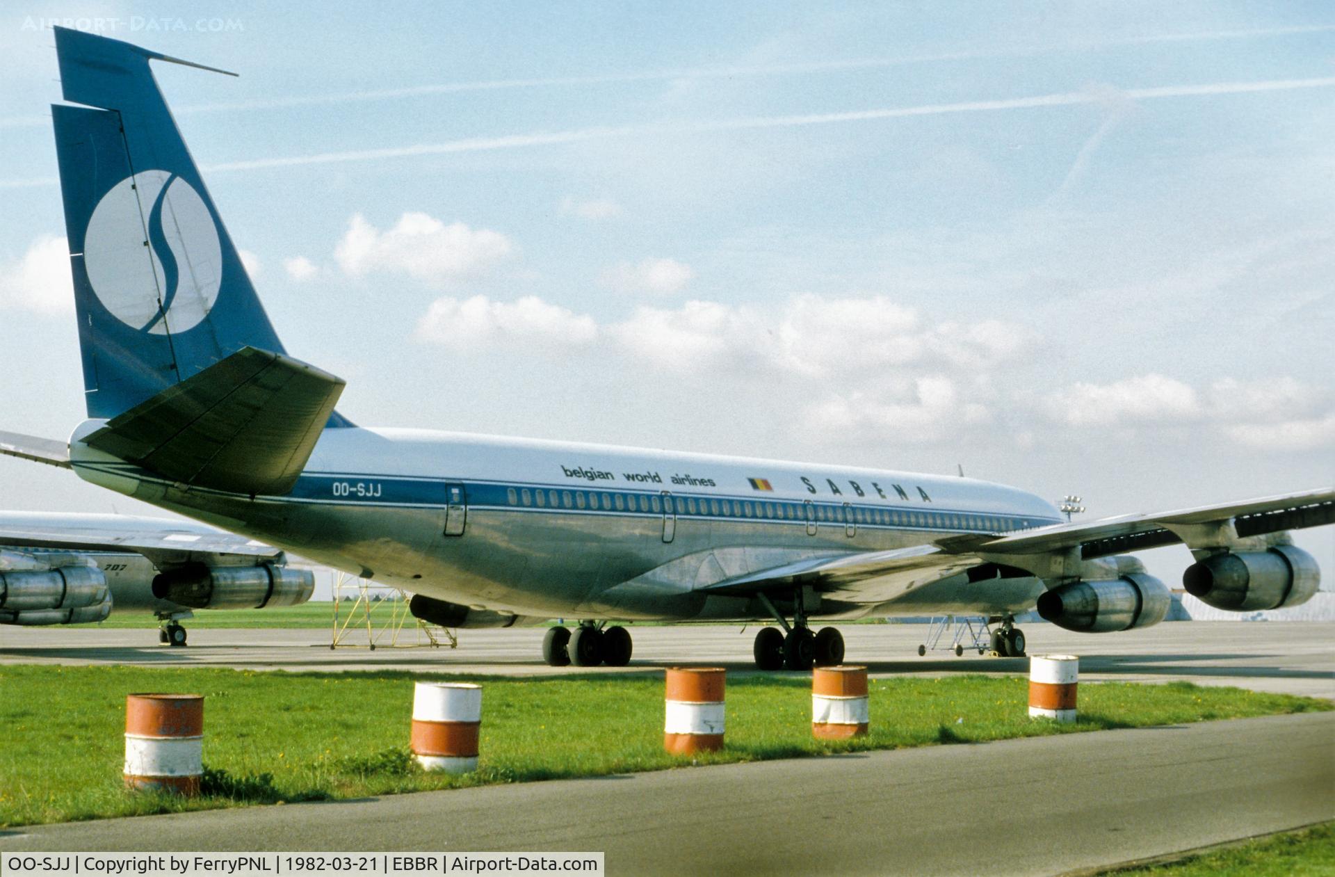 OO-SJJ, 1966 Boeing 707-329 C/N 19162, Sabena B707