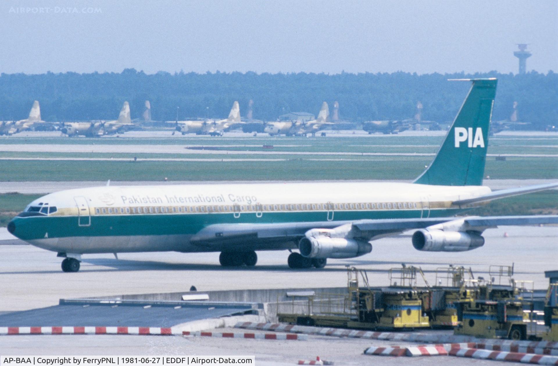 AP-BAA, 1968 Boeing 707-351B C/N 19635, PIA B707C