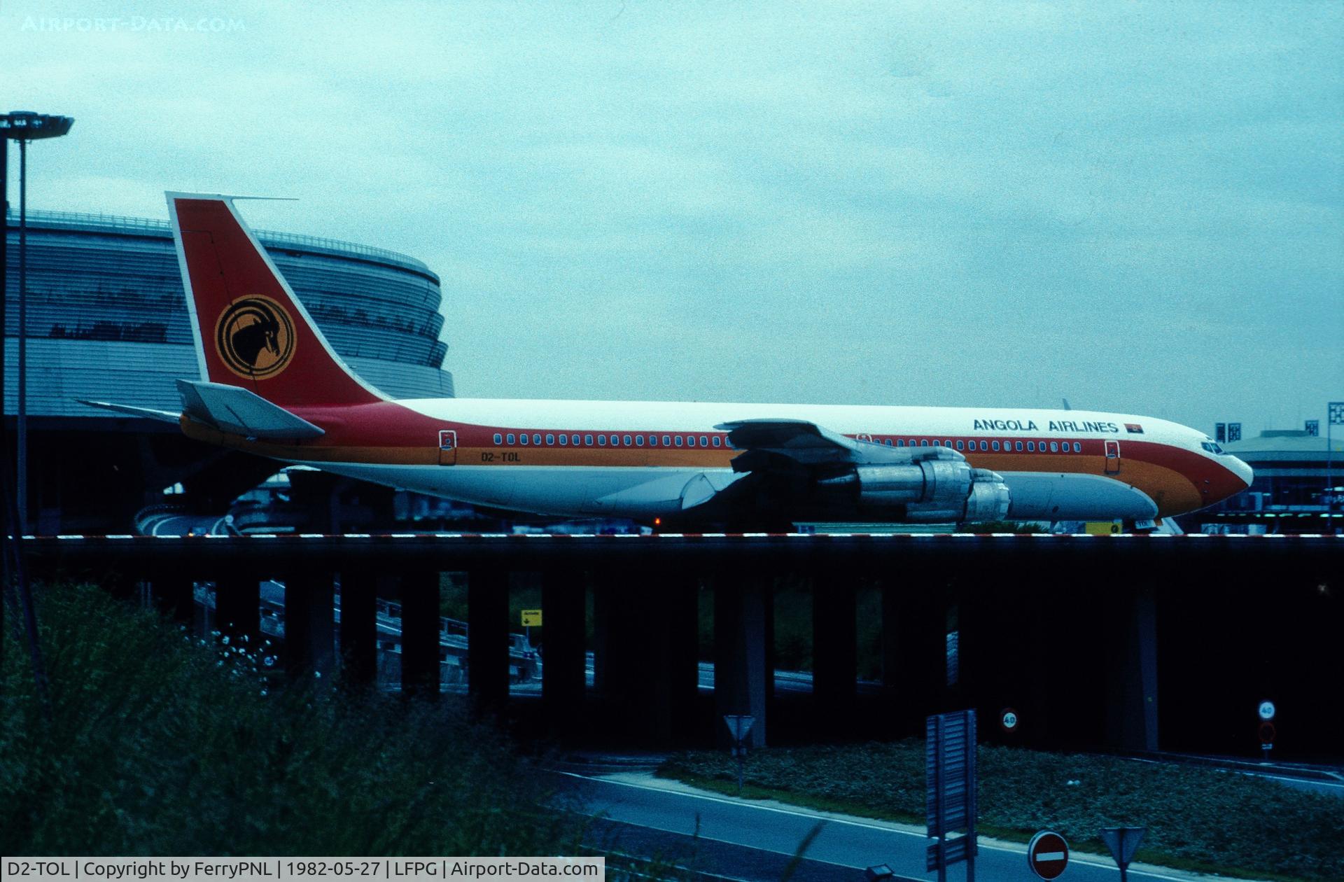 D2-TOL, 1968 Boeing 707-347C C/N 19963, TAAG B707