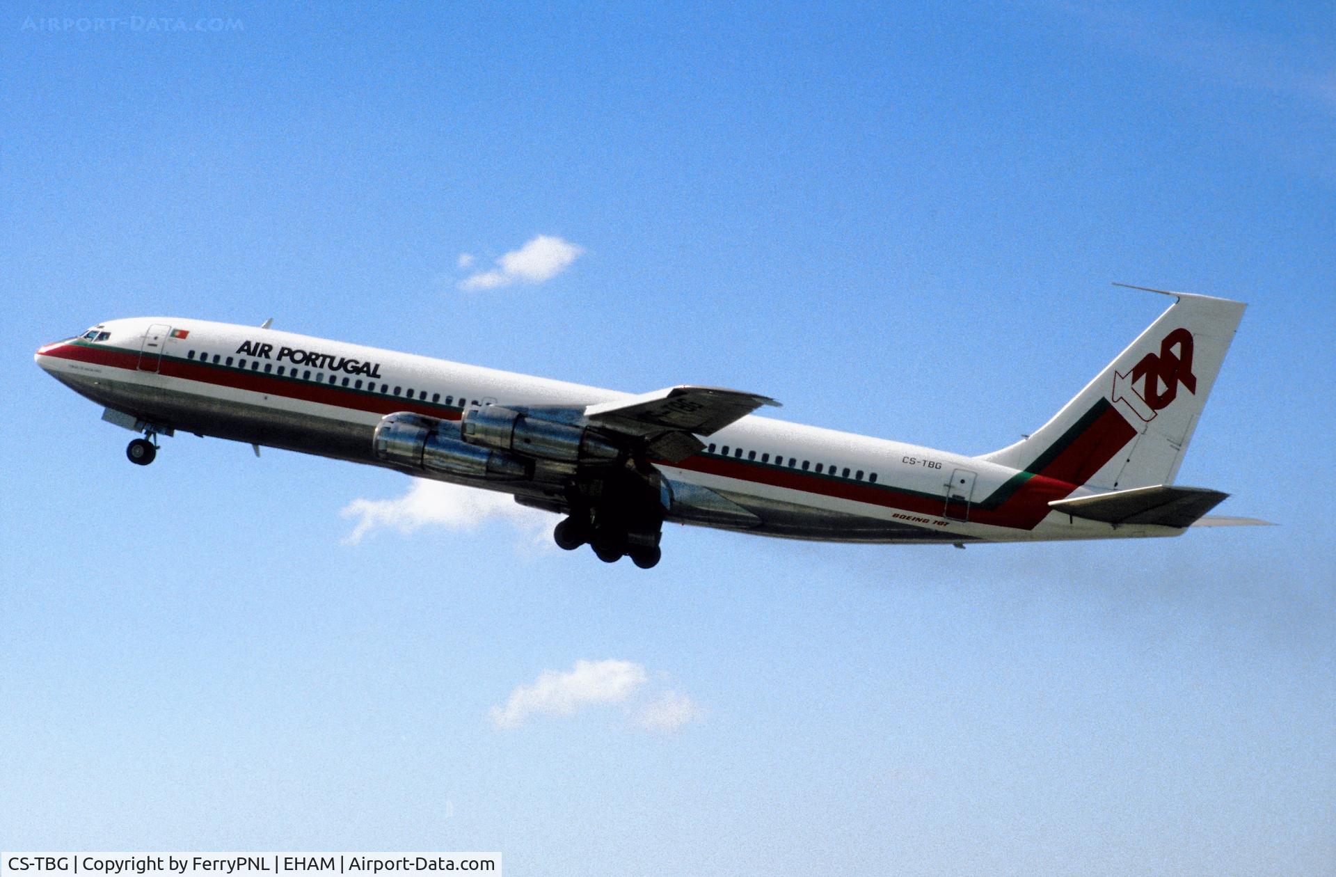 CS-TBG, 1970 Boeing 707-382B C/N 20298, TAP B707 taking-off