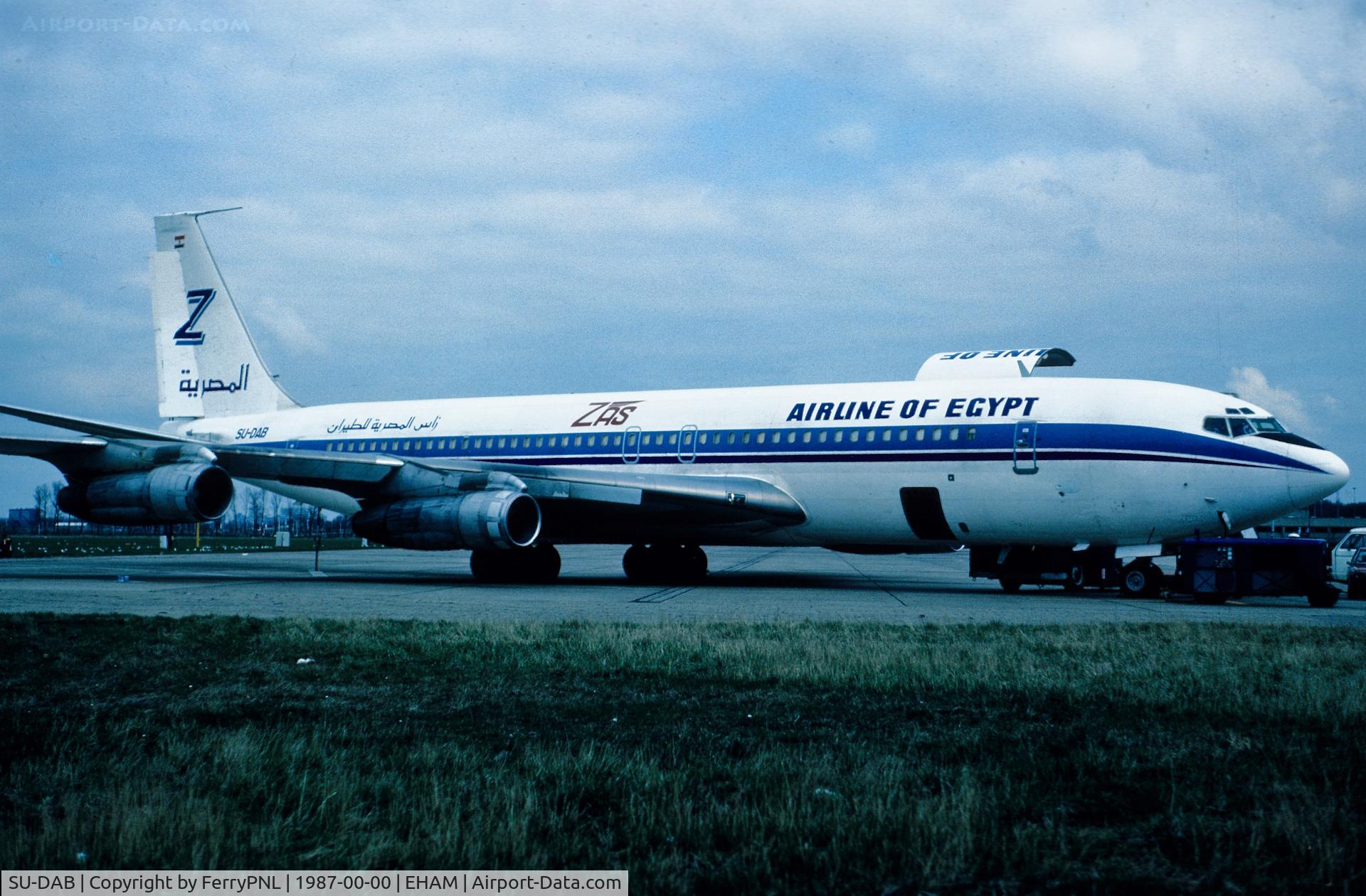 SU-DAB, 1967 Boeing 707-328C C/N 19521, ZAS B707