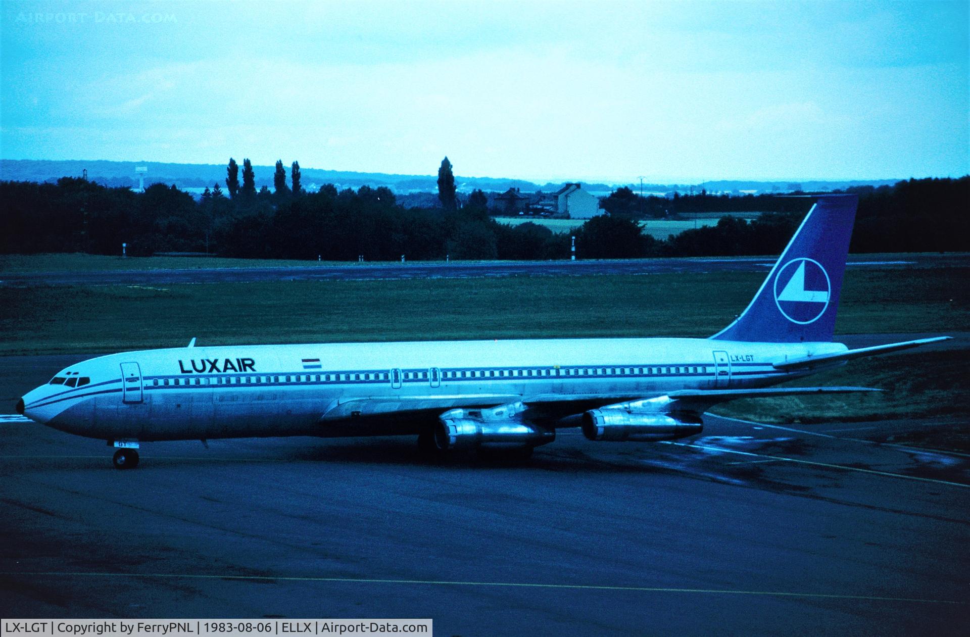 LX-LGT, 1968 Boeing 707-344C C/N 19706, Luxair B707