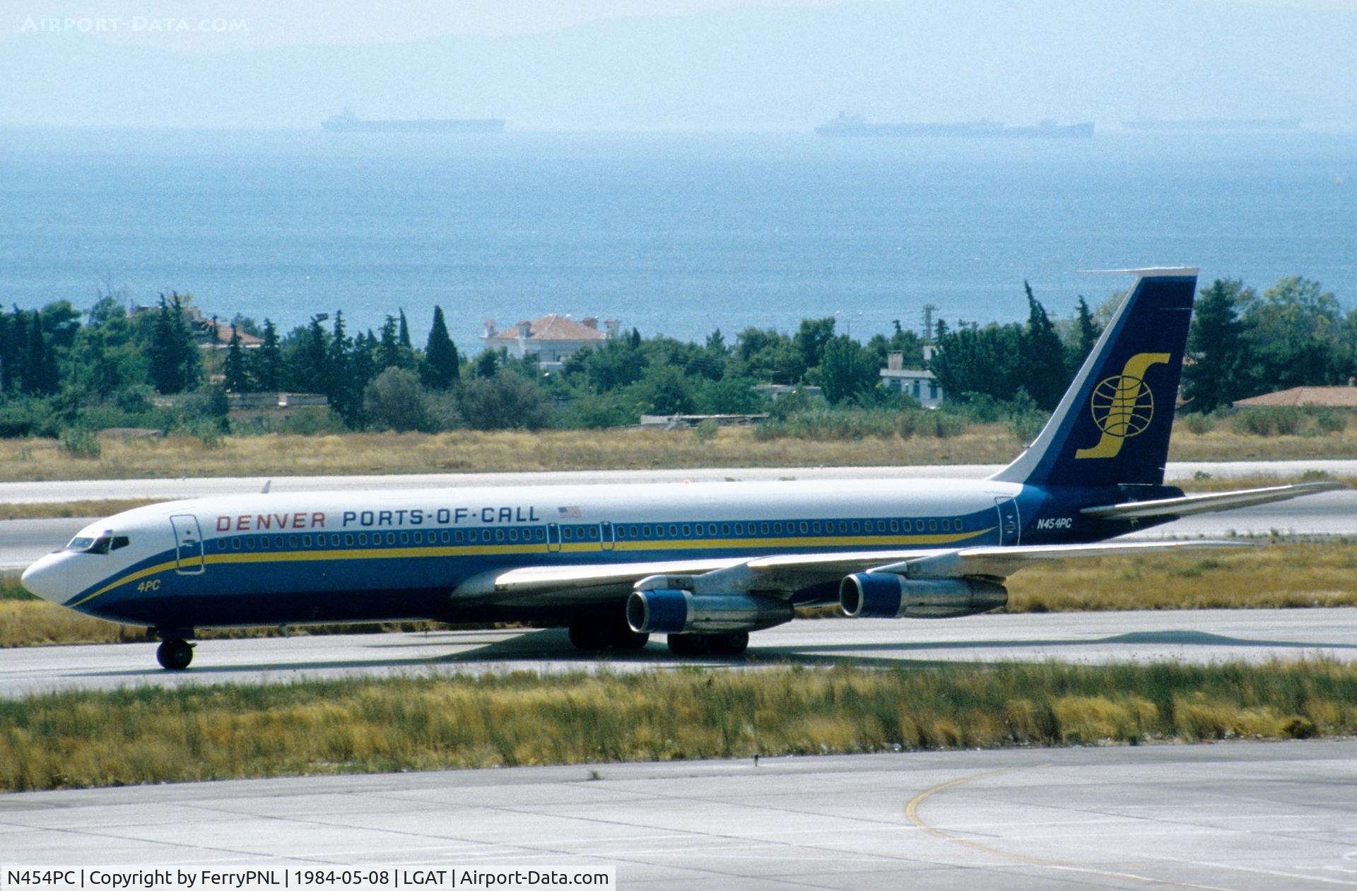 N454PC, 1965 Boeing 707-321B C/N 18839, Denver Ports-of-call B707