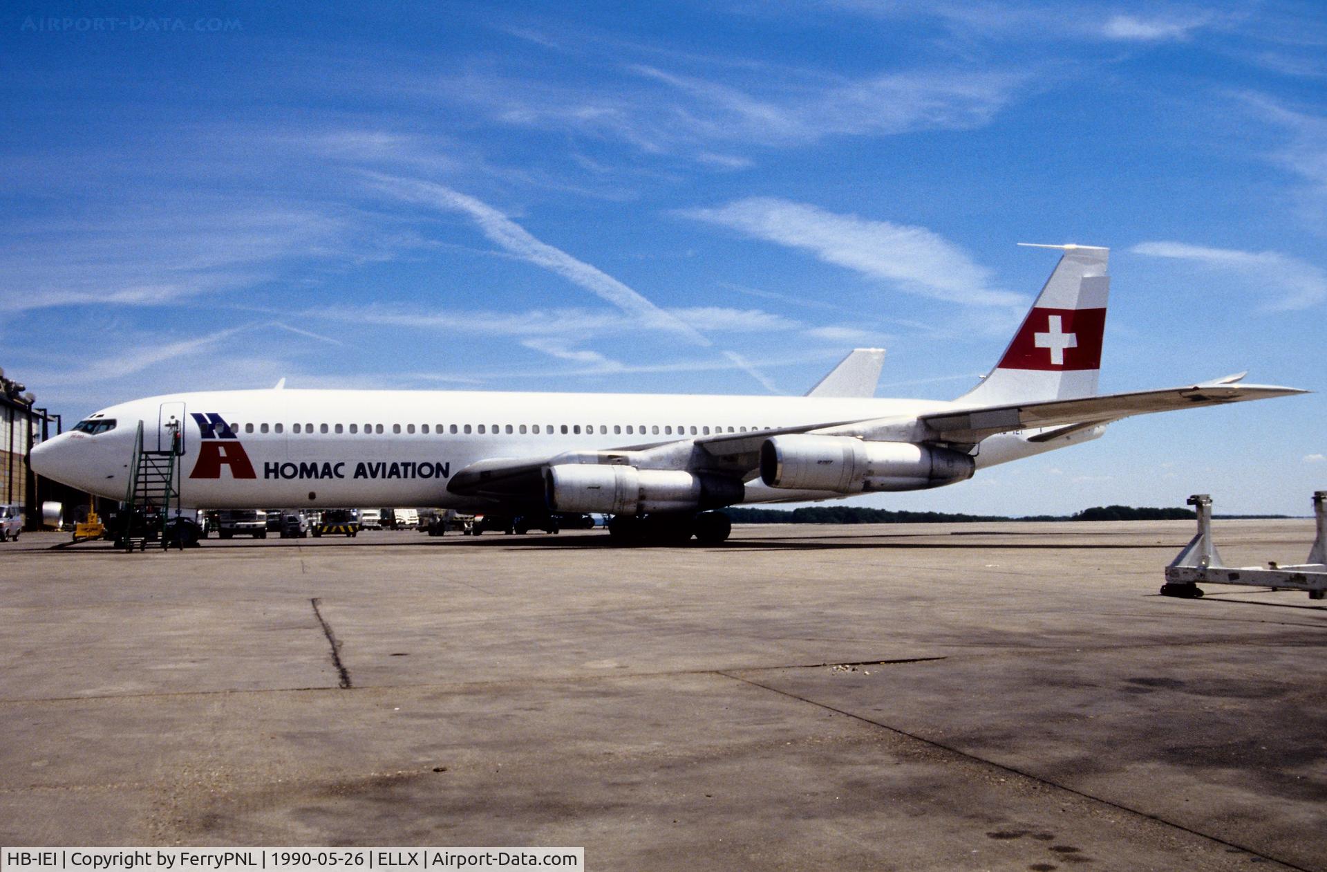 HB-IEI, 1967 Boeing 707-328C C/N 19521, Homac B707