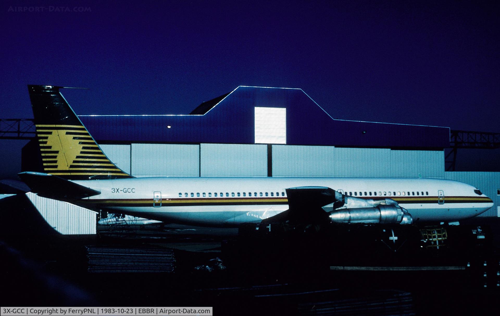 3X-GCC, 1967 Boeing 707-328B C/N 19291, Air Guinee B707