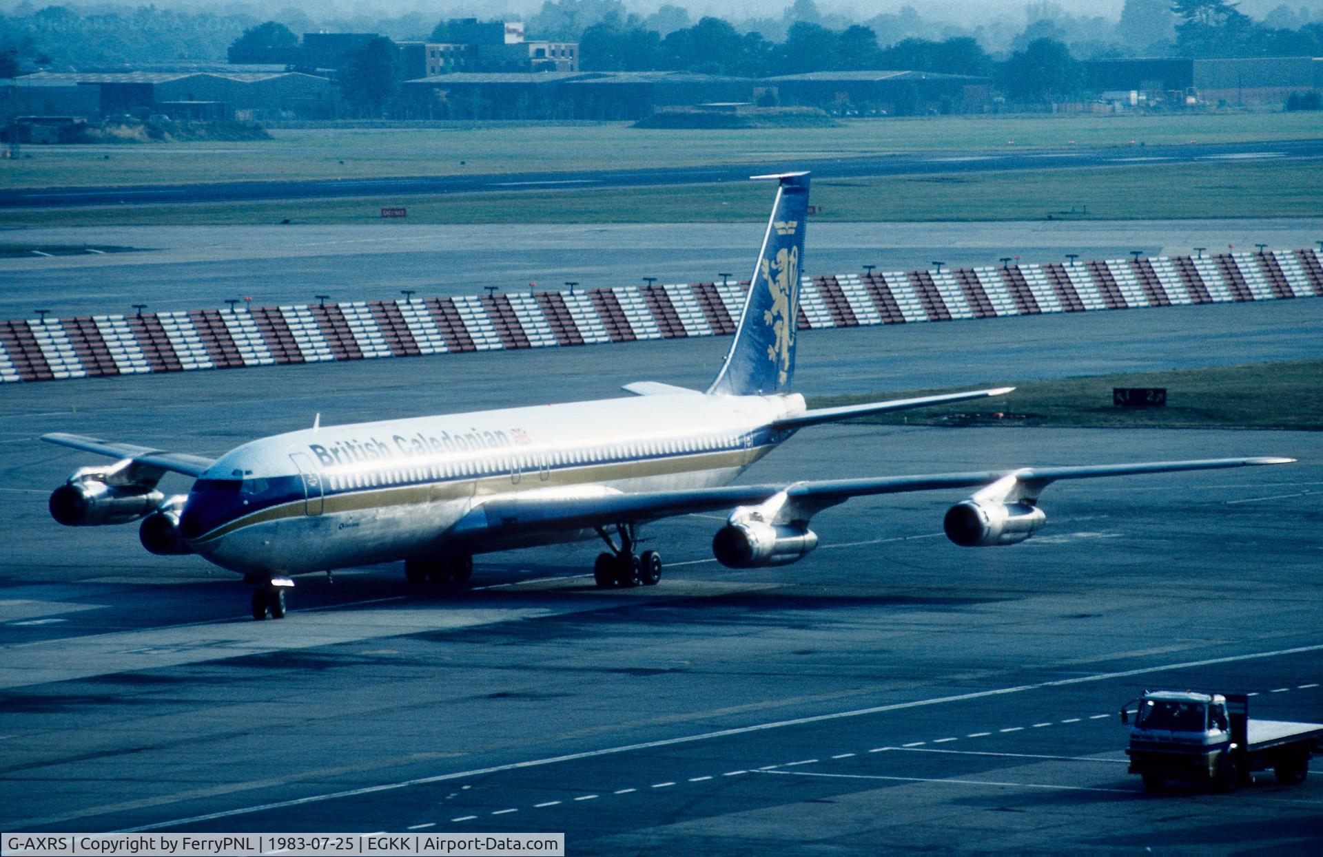 G-AXRS, 1967 Boeing 707-355C C/N 19664, British Caledonian B707