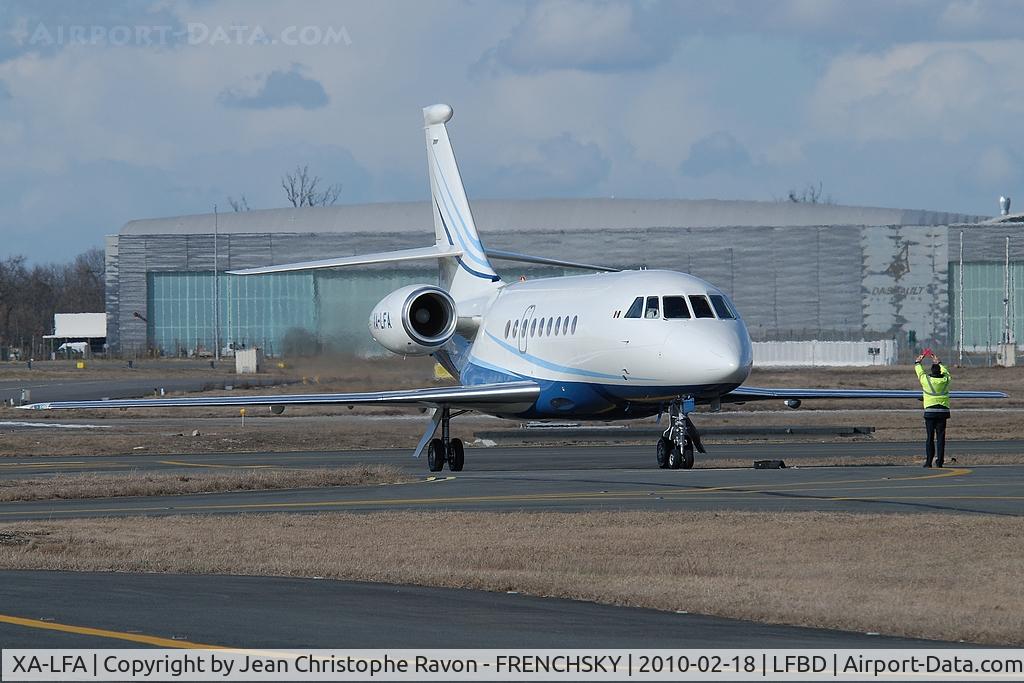 XA-LFA, 2005 Dassault Falcon 2000EX C/N 77, Grupo Alfa