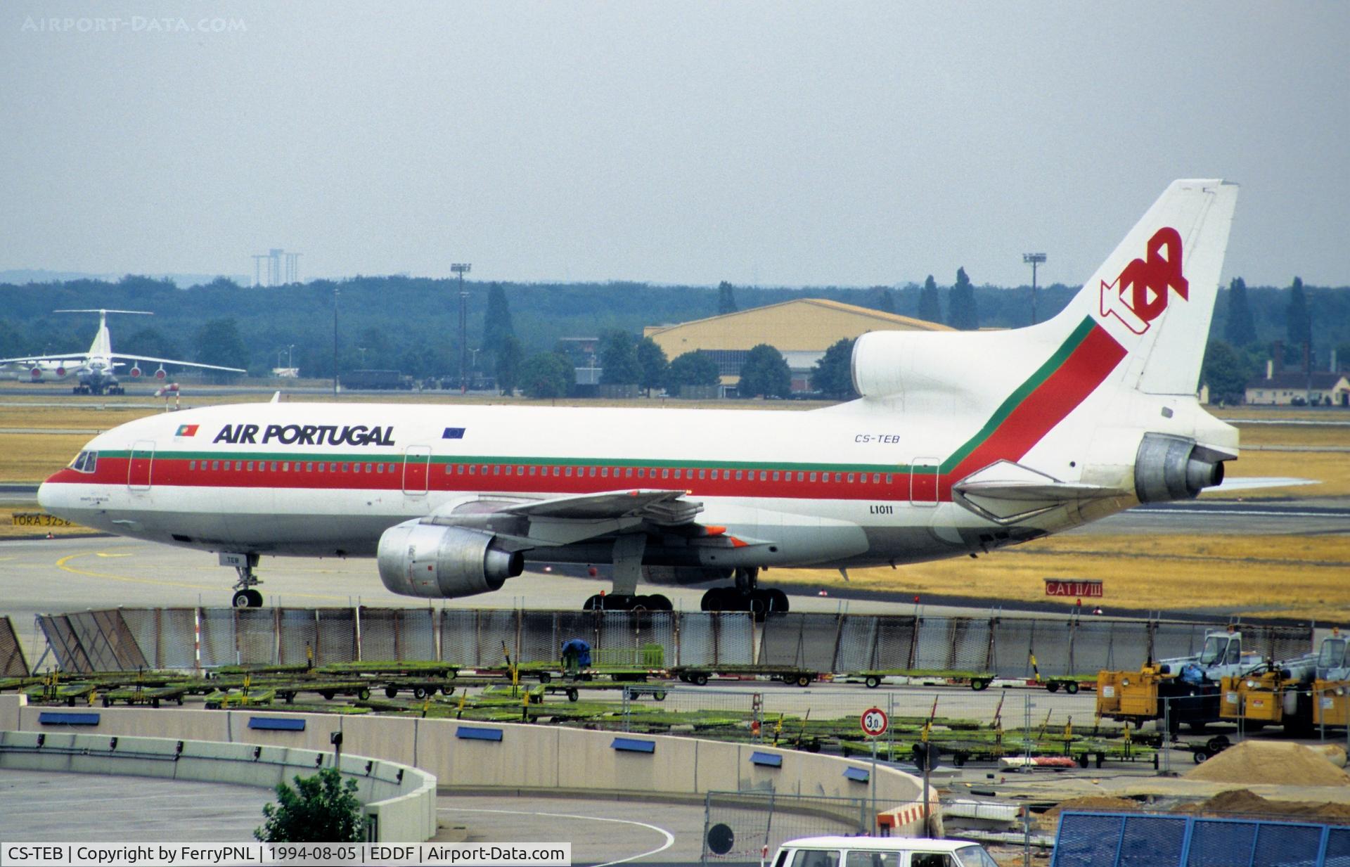 CS-TEB, 1983 Lockheed L-1011-500 TriStar C/N 1240, TAP L1015