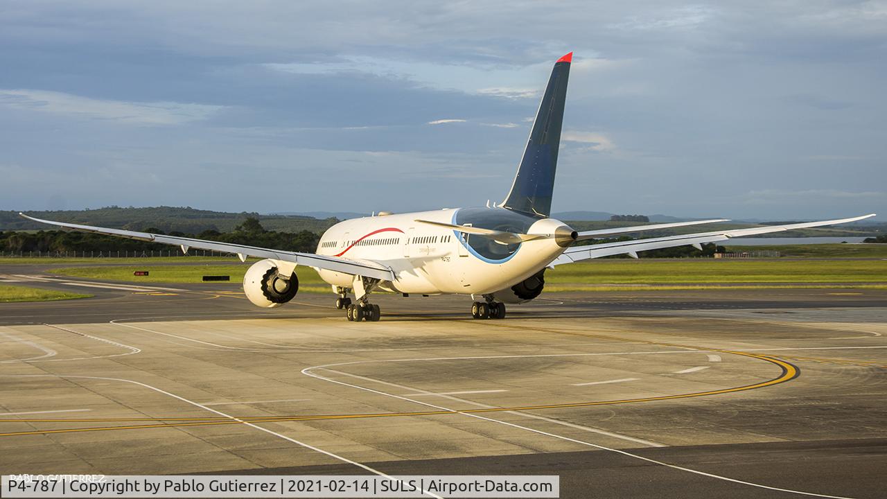 P4-787, 2013 Boeing 787-8 Dreamliner C/N 35306, ENRIQUE PIÑEIRO