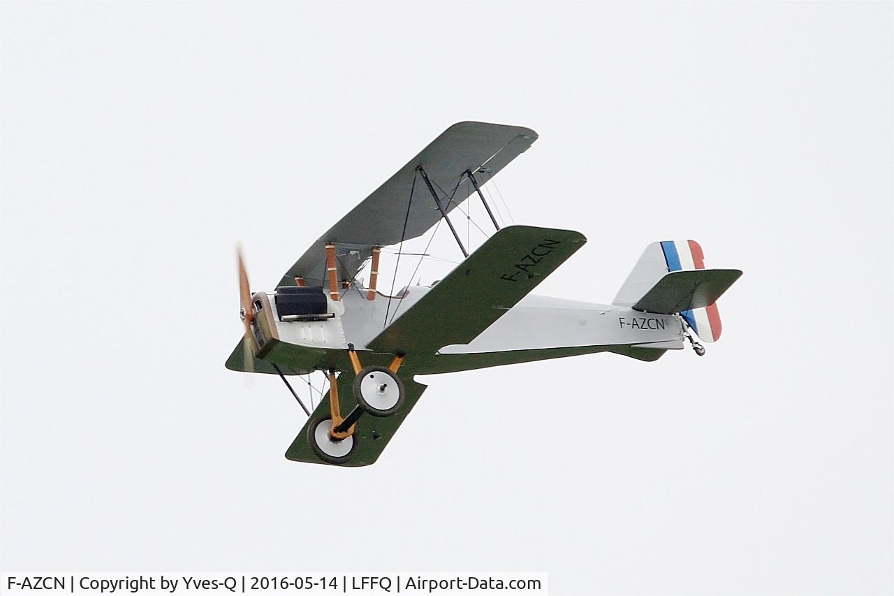 F-AZCN, Royal Aircraft Factory SE-5A Replica C/N 02, Royal Aircraft Factory SE-5A Replica, On display, La Ferté-Alais Airfield (LFFQ) Air show 2016