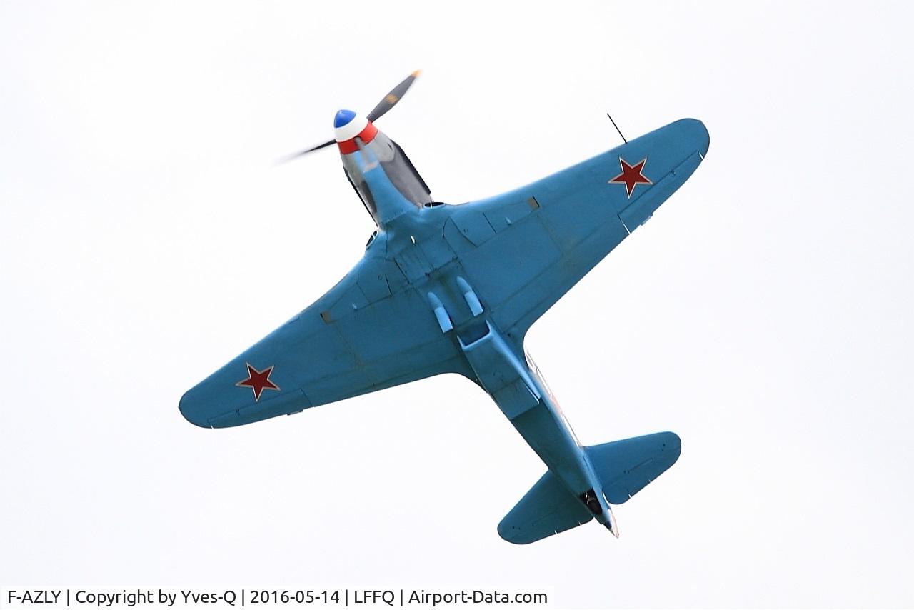 F-AZLY, Yakovlev Yak-3U C/N 172890, Yakovlev Yak-3U, On display, La Ferté-Alais airfield (LFFQ) Air show 2016