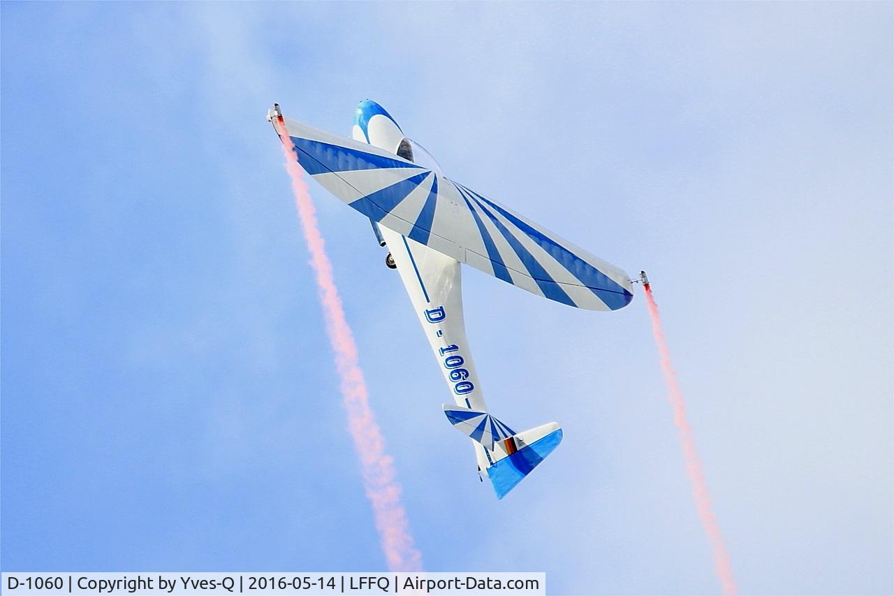 D-1060, 1984 Vogt Lo-100 Zwergreiher C/N AB-34, Vogt Lo-100 Zwergreiher, On display, La Ferté-Alais airfield (LFFQ) Air show 2016