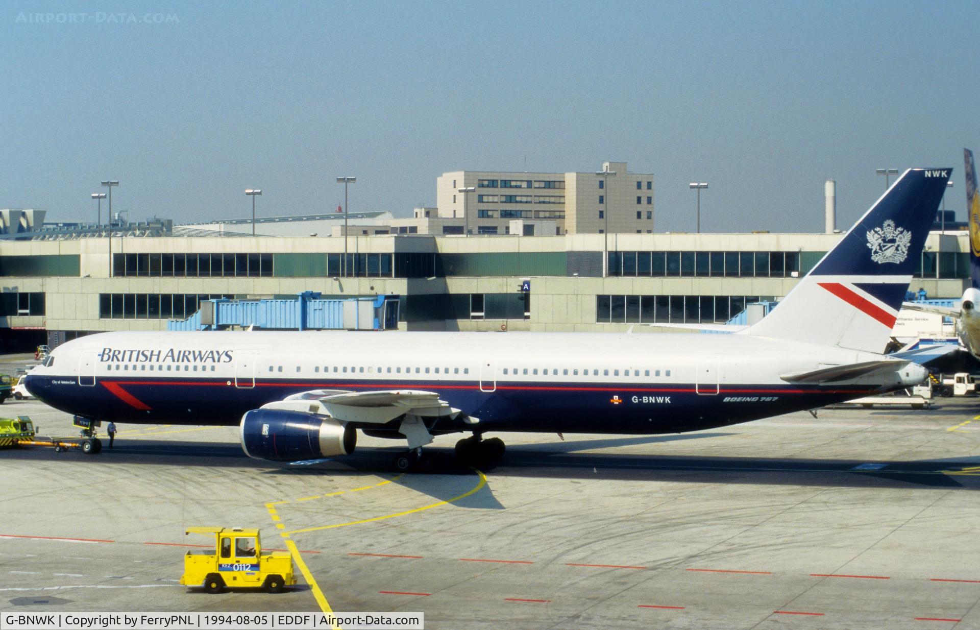G-BNWK, 1991 Boeing 767-336 C/N 24343, BA B763 in FRA