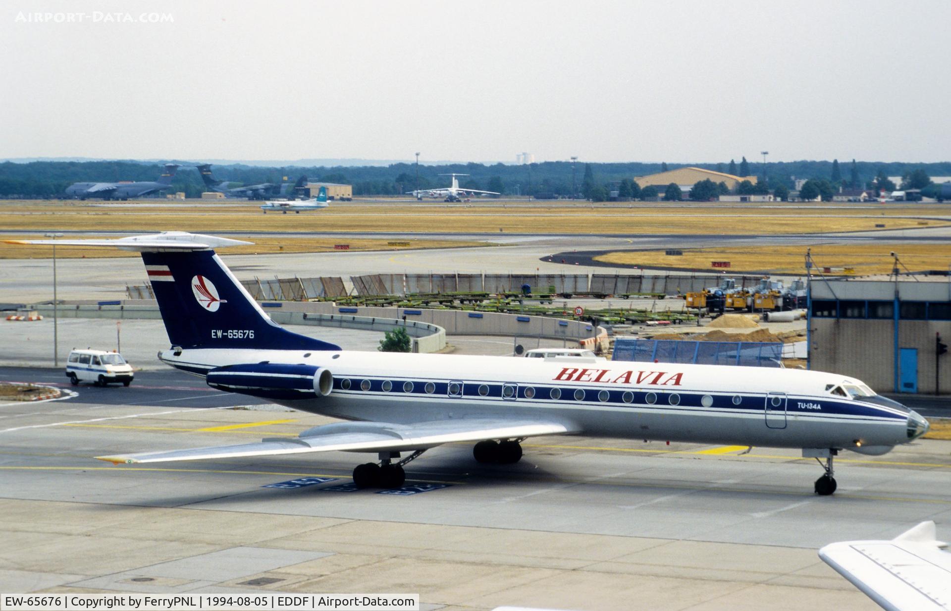 EW-65676, 1971 Tupolev Tu-134-A C/N 1351502, Arrival of Belavia TU-134
