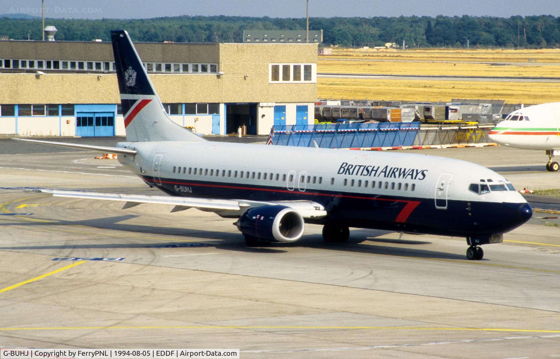 G-BUHJ, 1993 Boeing 737-4Q8 C/N 25164, BA B734 taxiing out