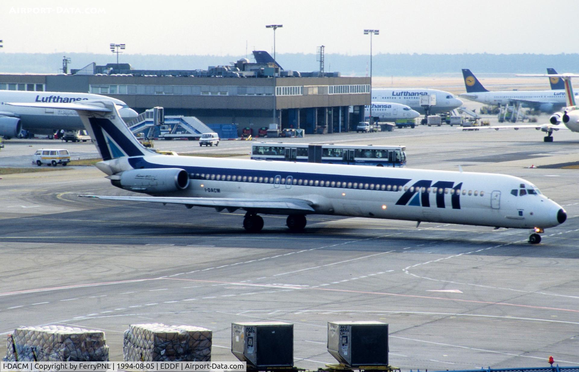 I-DACM, 1990 McDonnell Douglas MD-82 (DC-9-82) C/N 49971, ATI MD82