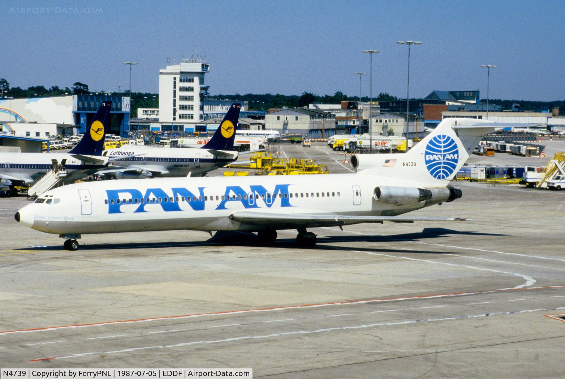 N4739, 1968 Boeing 727-235 C/N 19459, PanAm B727
