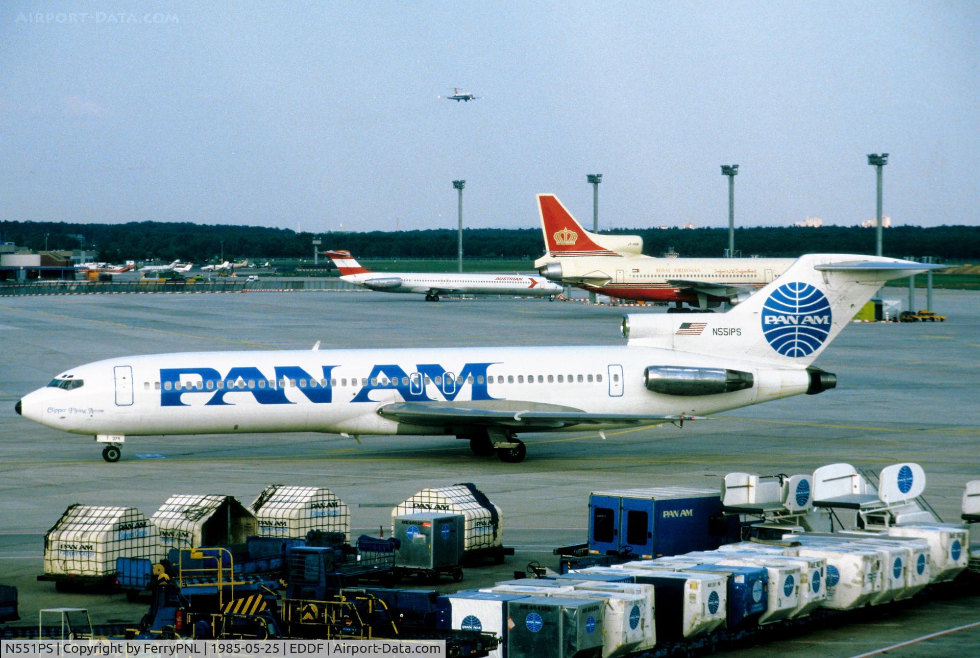 N551PS, 1973 Boeing 727-214 C/N 20679, PanAm B727