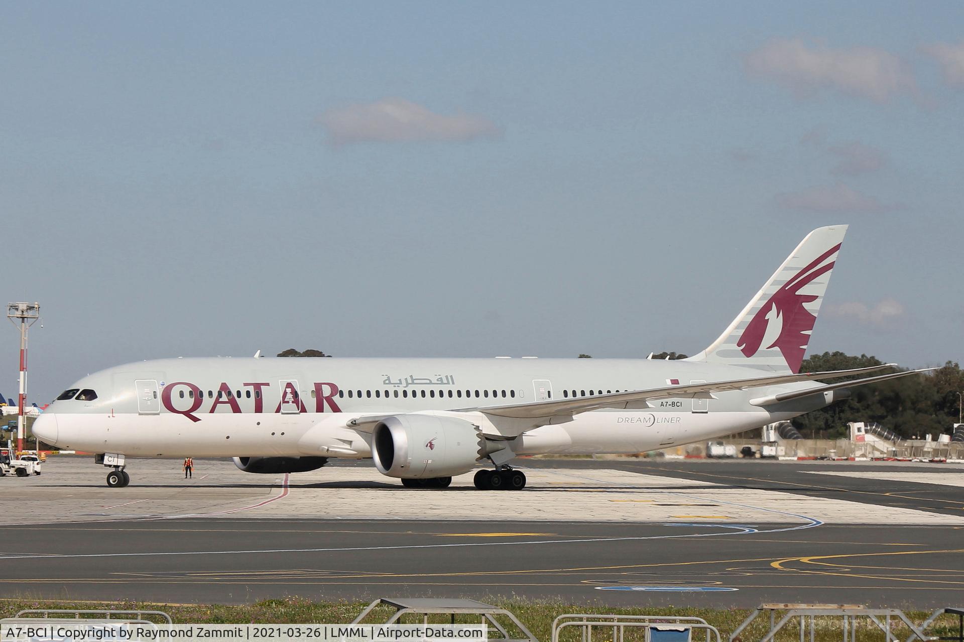 A7-BCI, 2013 Boeing 787-8 Dreamliner Dreamliner C/N 38327, B787 Dreamliner A7-BCI Qatar Airways