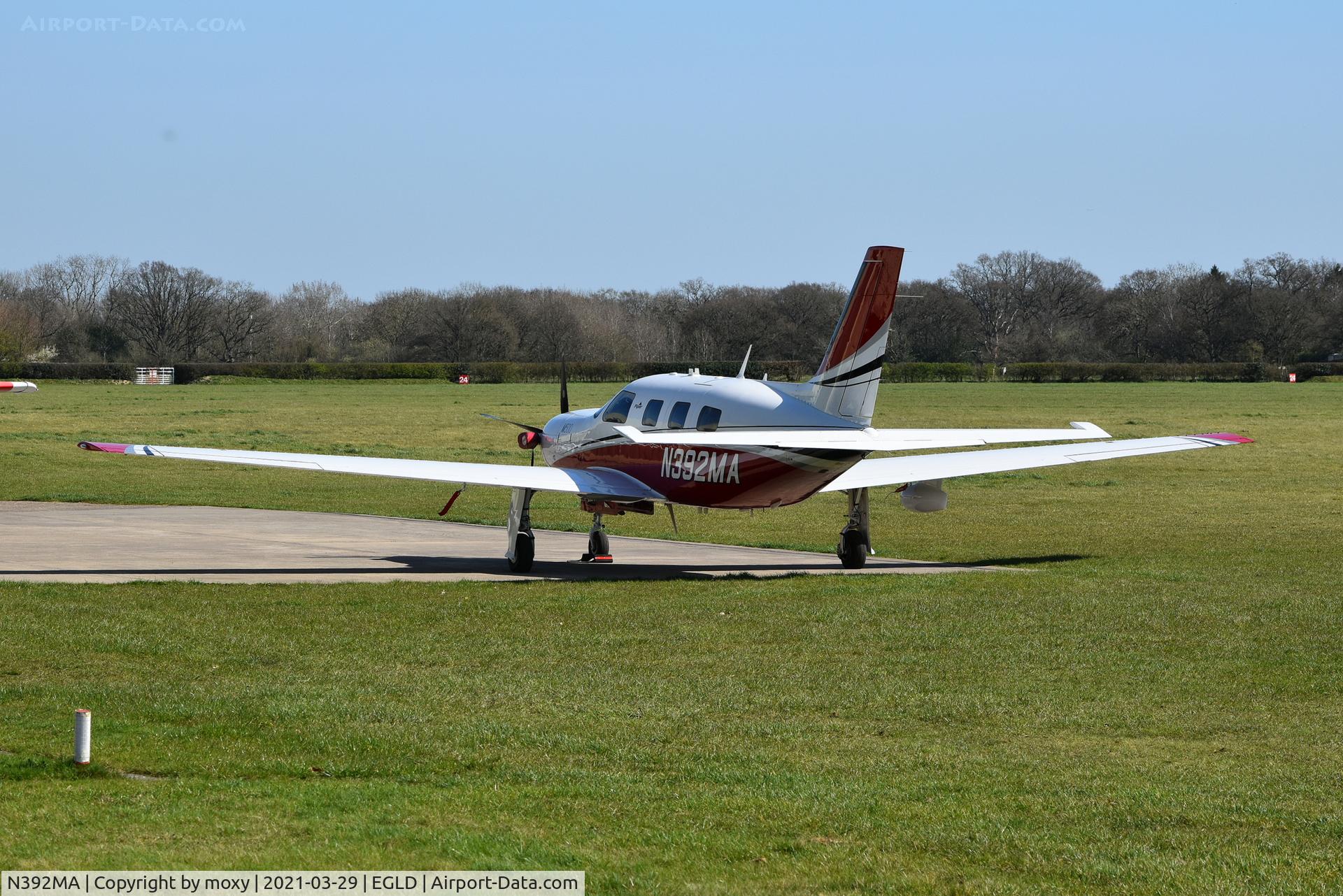 N392MA, 2018 Piper PA-46-500TP C/N 4697642, Piper PA-46-500TP Meridian at Denham.