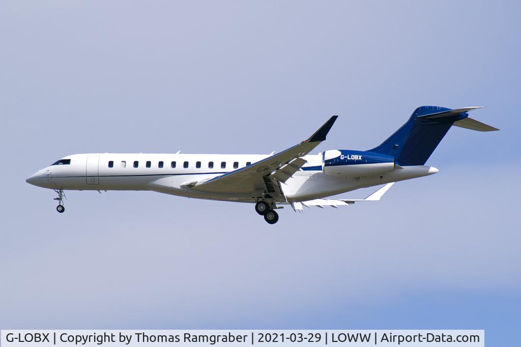 G-LOBX, 2020 Bombardier BD-700-2A12 Global 7500 C/N 70053, private Bombardier Global 7500