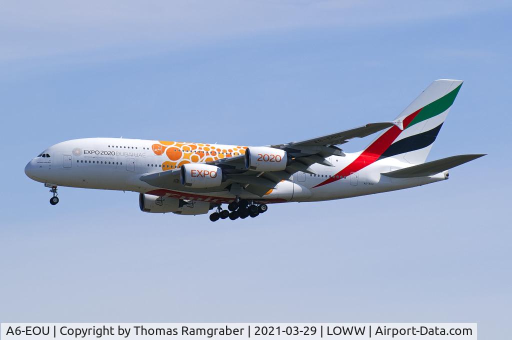 A6-EOU, 2015 Airbus A380-861 C/N 205, Emirates Airbus A380