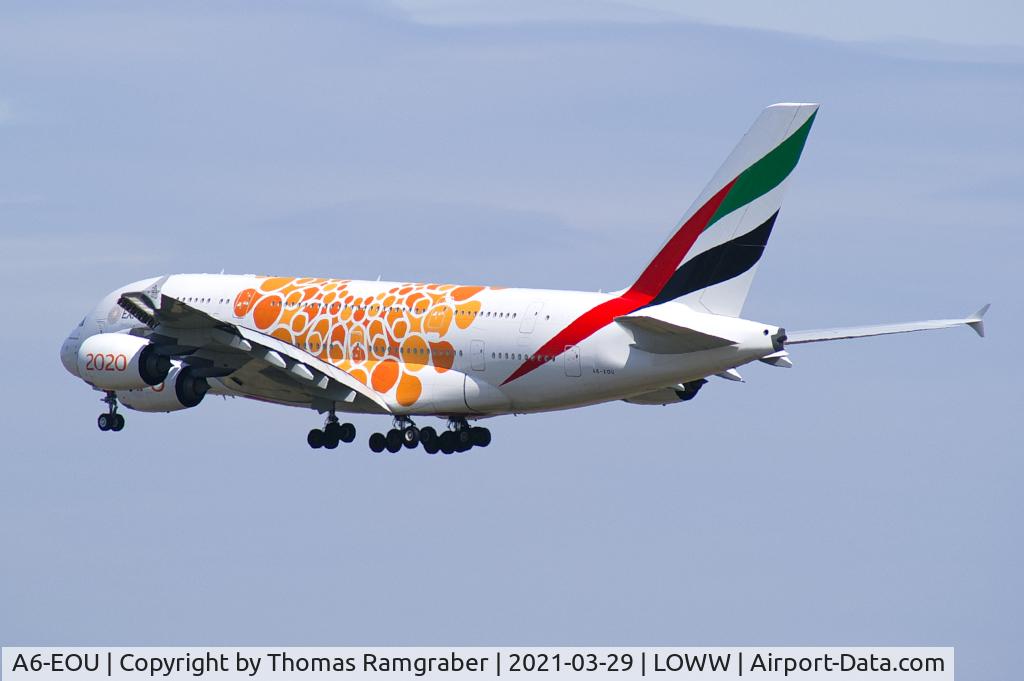 A6-EOU, 2015 Airbus A380-861 C/N 205, Emirates Airbus A380