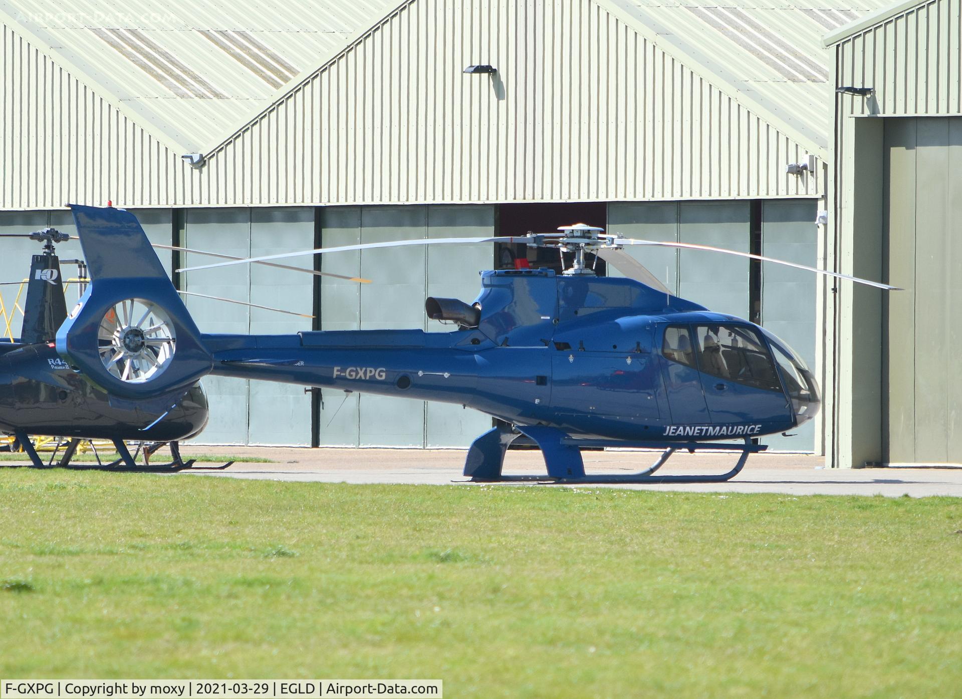 F-GXPG, 2004 Eurocopter EC-130B-4 (AS-350B-4) C/N 3810, Eurocopter EC-130B-4 at Denham.