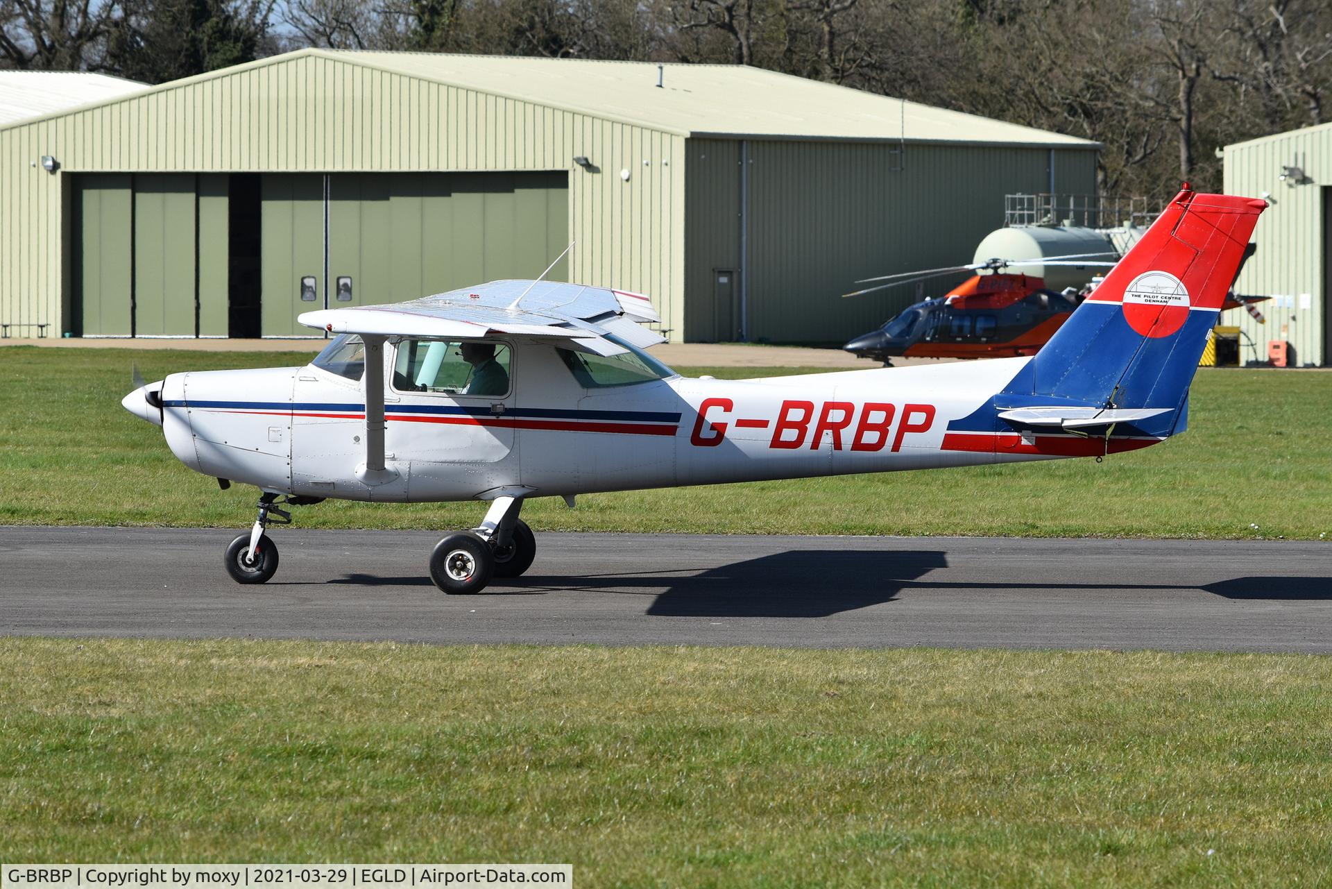 G-BRBP, 1980 Cessna 152 C/N 152-84915, Cessna 152 at Denham. Ex N5324P