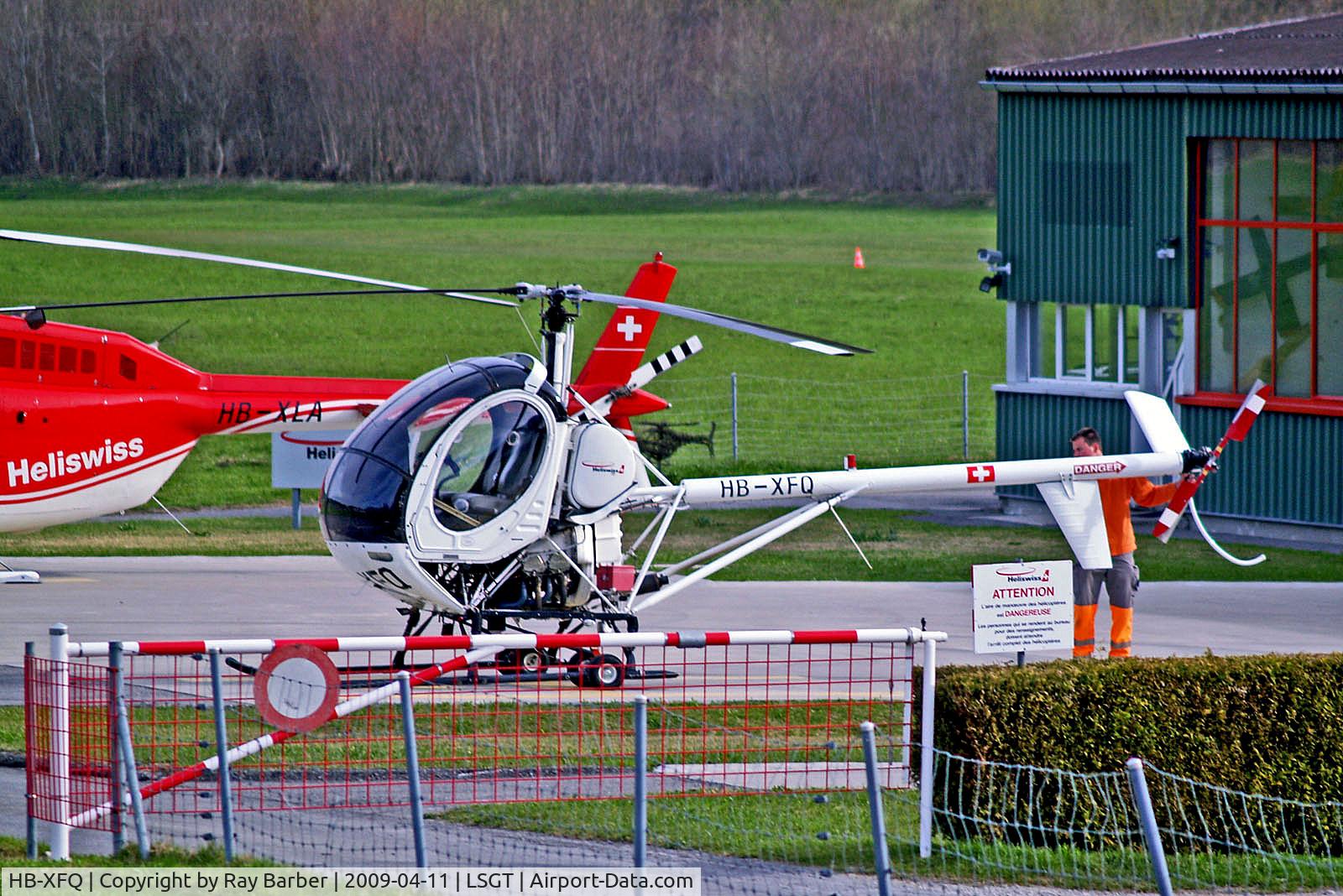 HB-XFQ, 1994 Schweizer 269C C/N S-1687, HB-XFQ   Schweizer 269C [S1687] (Heli-swiss) Gruyeres~HB 11/04/2009