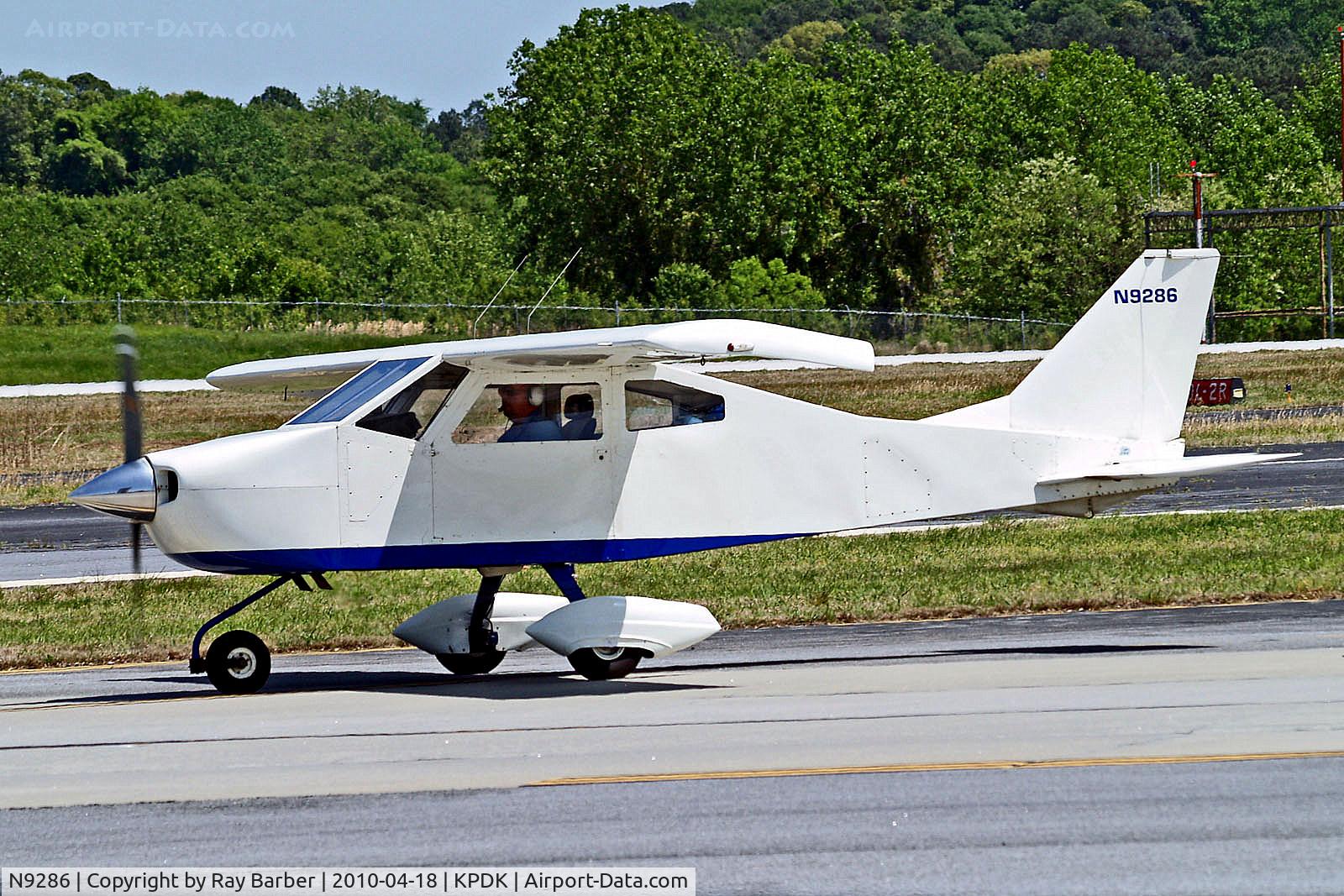 N9286, 1974 Ard BD-4F C/N 165, N9286   Bede BD-4 [165] Atlanta-Dekalb Peachtree~N 18/04/2010