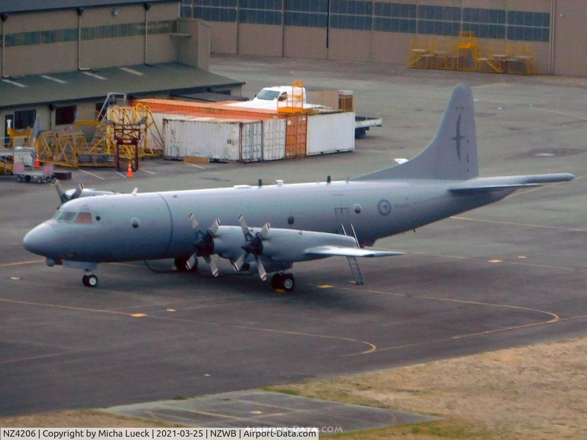 NZ4206, 1966 Lockheed P-3K2 Orion C/N 185B-5401, At Blenheim