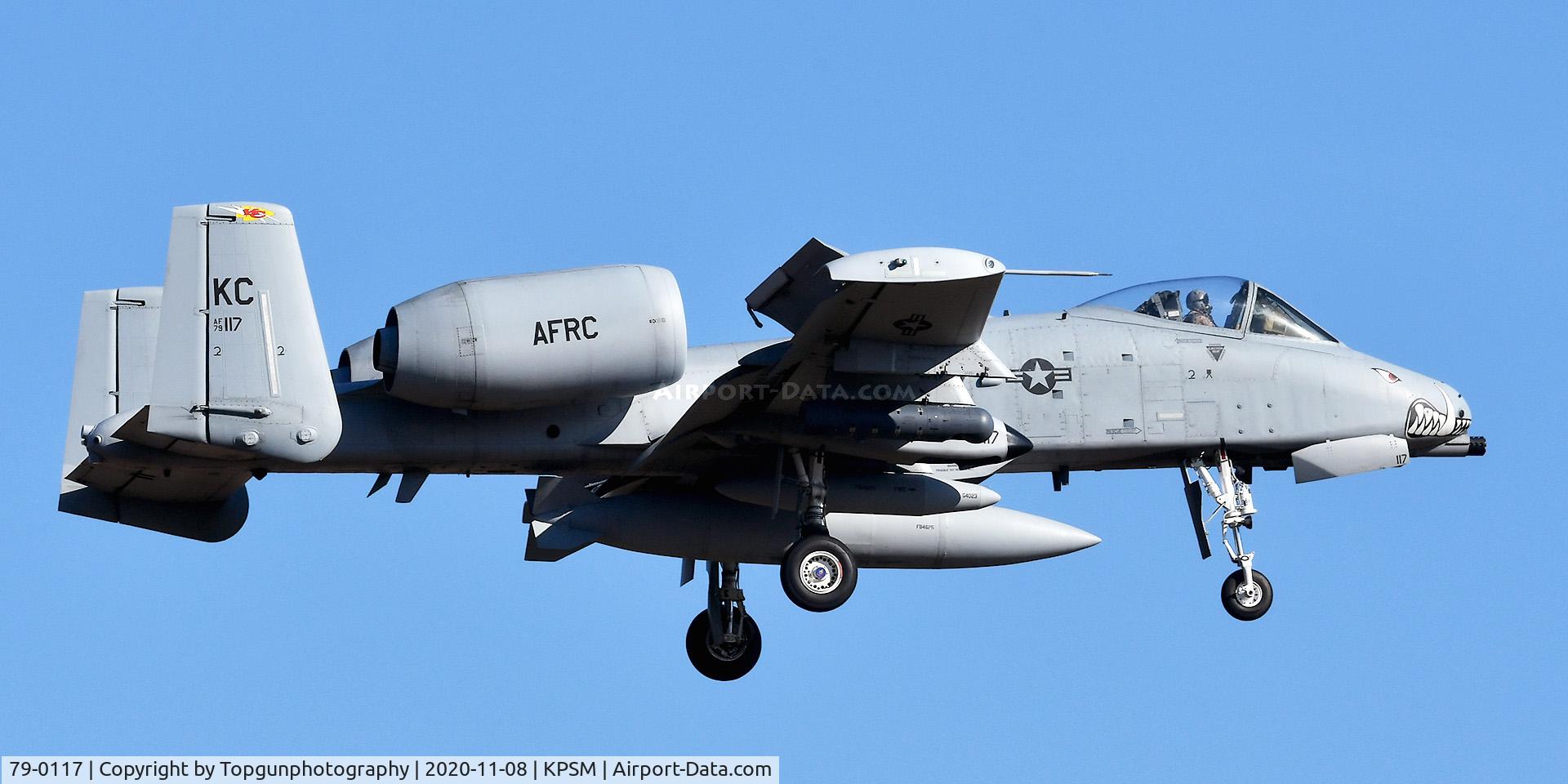 79-0117, 1979 Fairchild Republic A-10C Thunderbolt II C/N A10-0381, TREND44